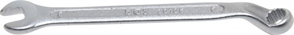 Maulringschlüssel, Ringseite gekröpft, 6 mm