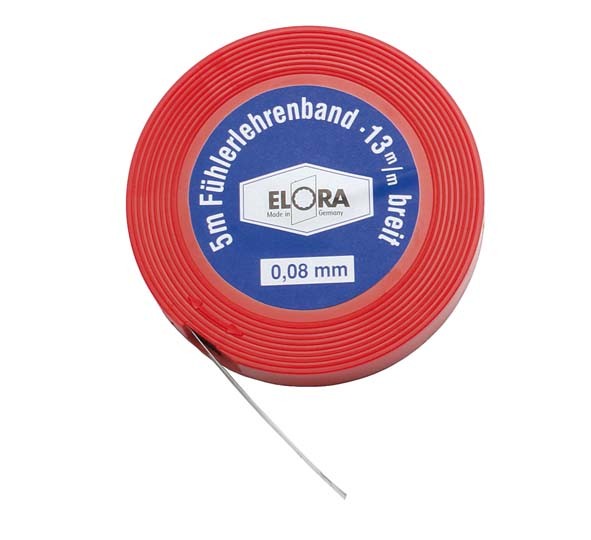 Fühlerlehrenband, Blattstärke 0,04 mm, ELORA 197-04