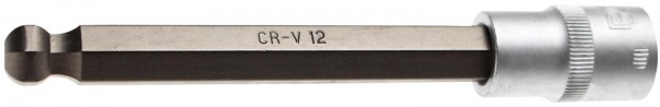 Kugelkopf Bit-Einsatz 1/2 Zoll Antrieb Innensechskant 12mm