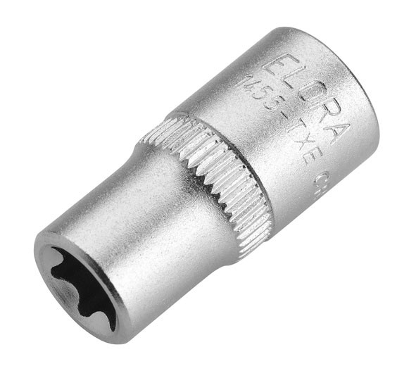Steckschlüssel-Einsatz 1/4" ,TORX®, ELORA-1455-TXE 8 mm