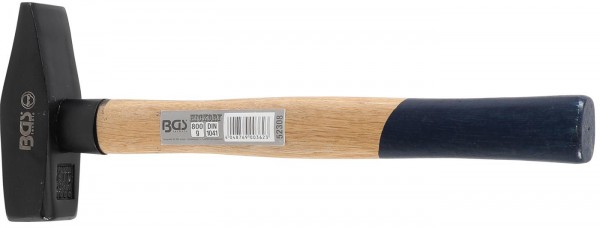 Schlosserhammer, 800 g, DIN 1041, Hickory-Stiel