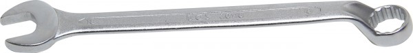 Maulringschlüssel, Ringseite gekröpft, 18 mm