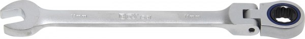 Ratschenring-Maulschlüssel, lose, abwinkelbar, 11 mm