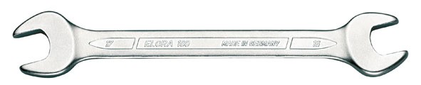 Doppelmaulschlüssel DIN 3110, ELORA-100-14x17 mm