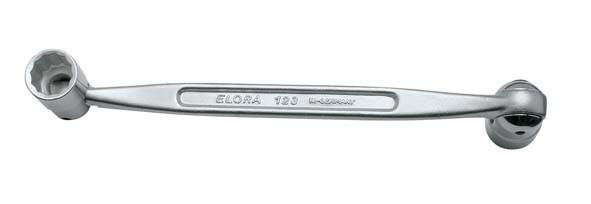 Doppelgelenk-Steckschlüssel, ELORA-123-18x19 mm