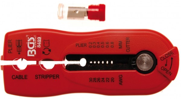 Draht- & Kabel-Abisolierer für Querschnitt 0,2 - 2,6 mm