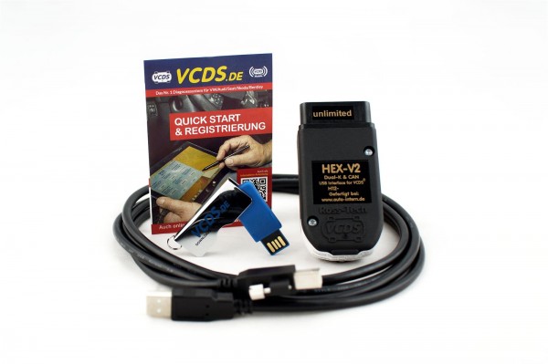 Fahrzeug Diagnose Set HEX-V2 inkl. VCDS - Lizenz