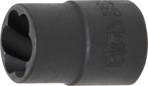 Spezial-Steckschlüsseleinsatz / Schraubenausdreher, 3/8", 14 mm