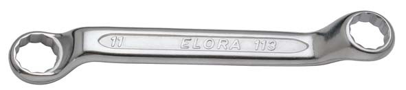 Doppelringschlüssel, extra kurz, ELORA-113-4x4,5 mm