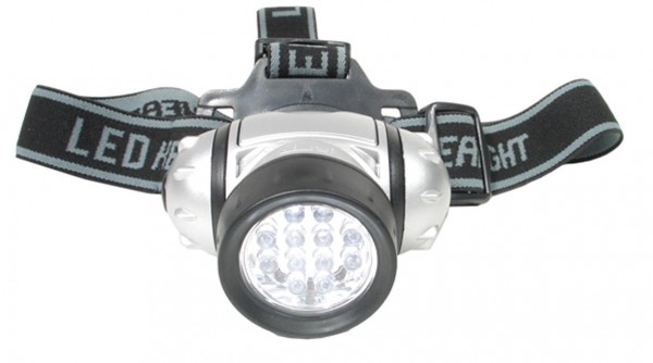 LED-Stirnlampe, 12 LED's