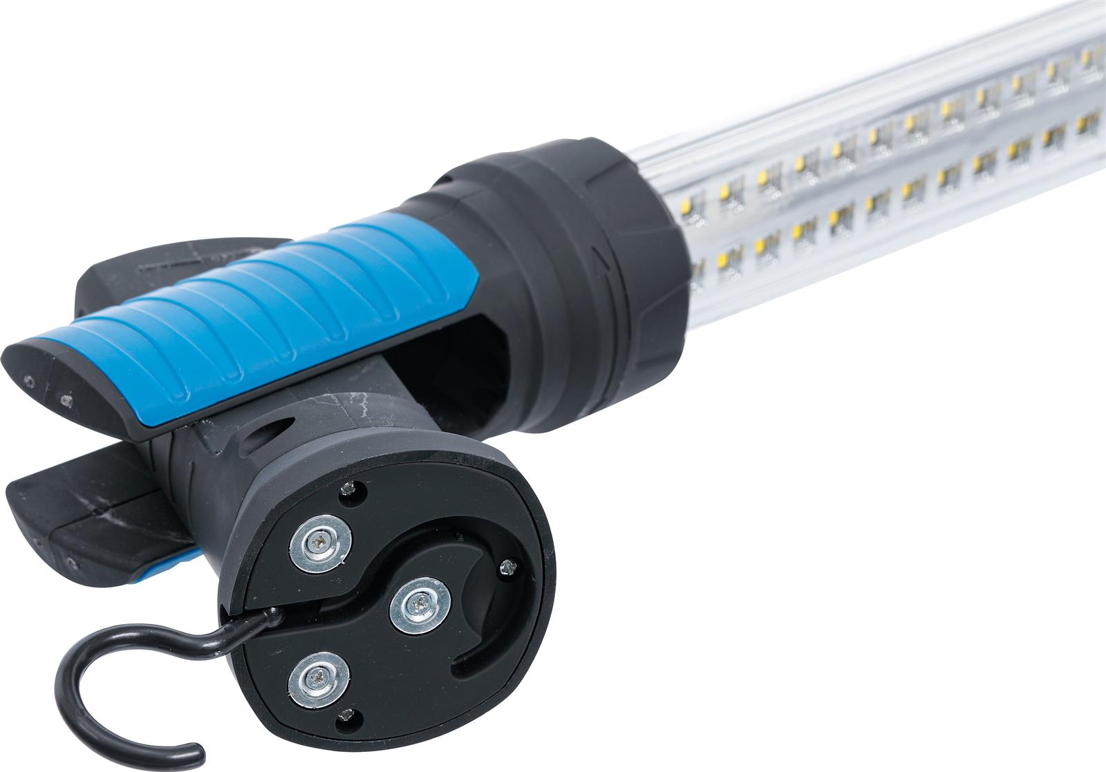 AKKU LED Motorhaubenleuchte Duales System mit 2500 Lumen, 130-190 cm + LED  Werkstattlampe 1000 Lumen