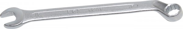 Maulringschlüssel, Ringseite gekröpft, 10 mm