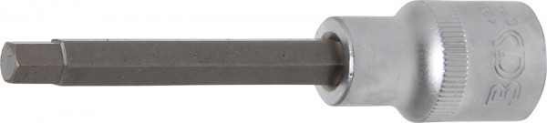 Bit-Einsatz 1/2", Innen-6-kant, 100 mm lang, 7 mm