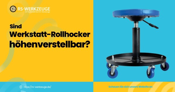 Sind-Werkstatt-Rollhocker-h-henverstellbar