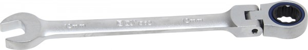 Ratschenring-Maulschlüssel, lose, abwinkelbar, 12 mm