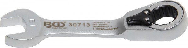 Ratschenring-Maulschlüssel, kurz, 13 mm